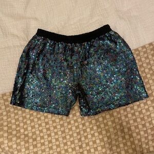 Sequin Shorts